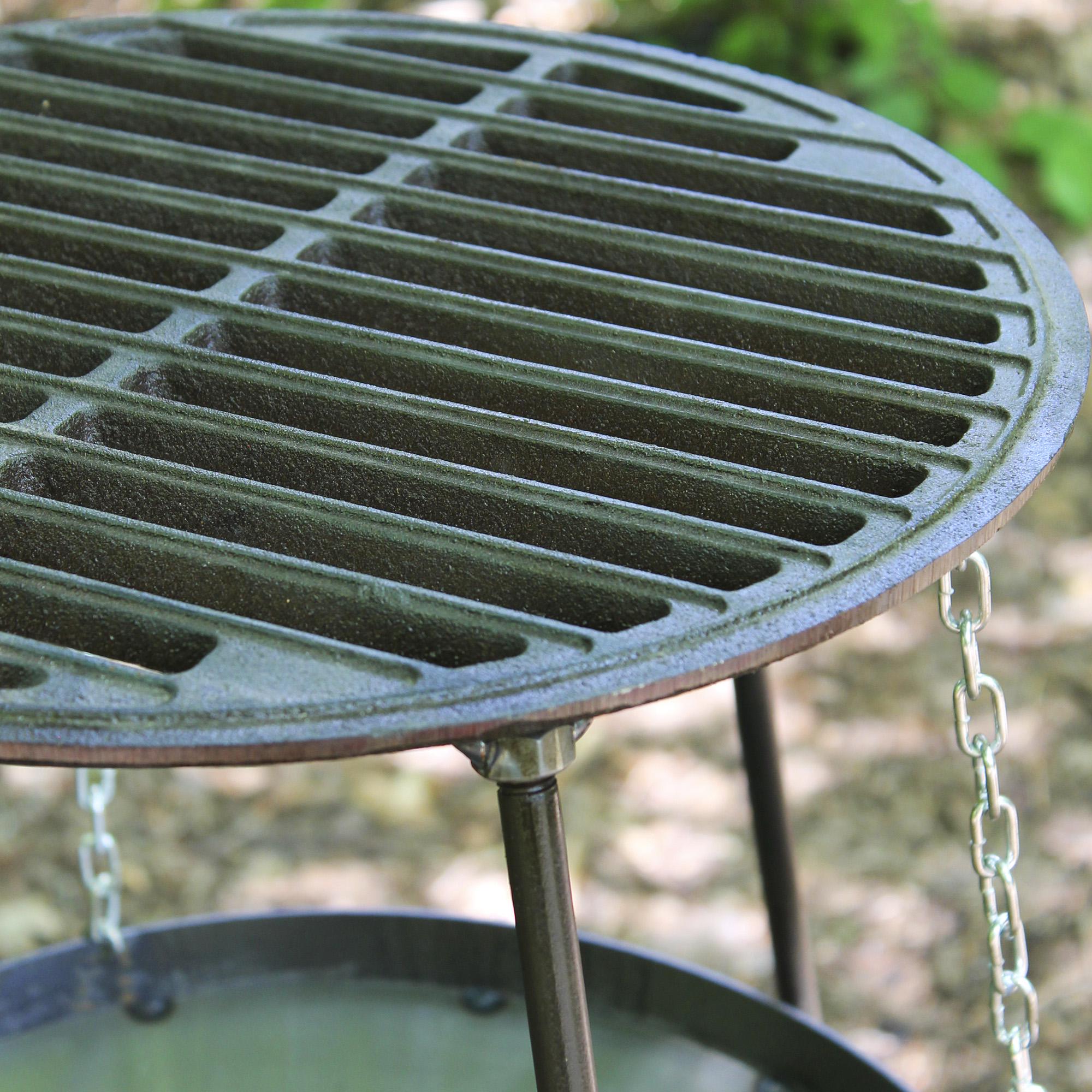 Решетка-гриль SHOP-PAN чугунная для саджа - фото 2 Решетка-гриль SHOP-PAN чугунная для саджа - фото 2