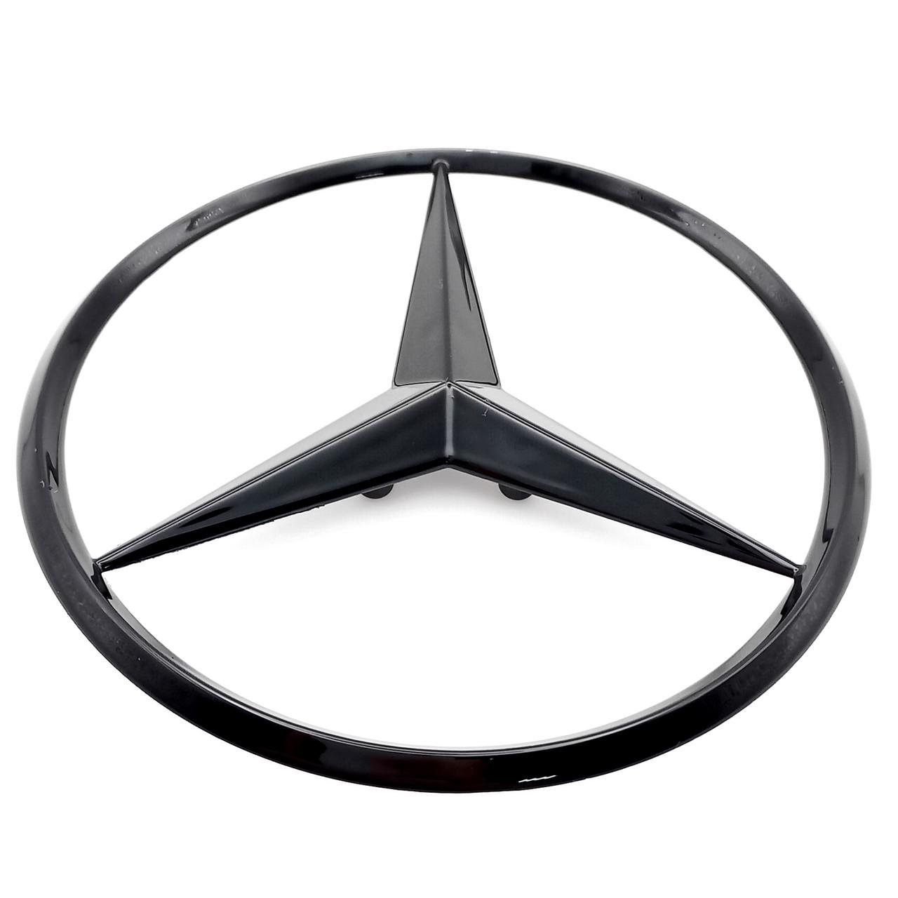 Эмблема Mercedes 85х85 мм Черный (A221 758 00 58 OLD S W221)
