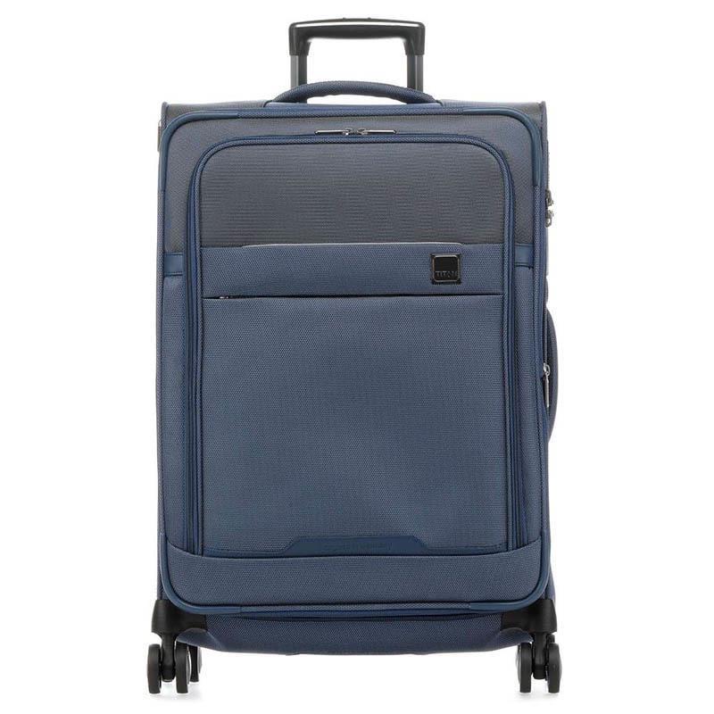 Чемодан на 4 колесах Titan Prime L 91/105 л Navy (Ti391404-20) Чемодан на 4 колесах Titan Prime L 91/105 л Navy (Ti391404-20)