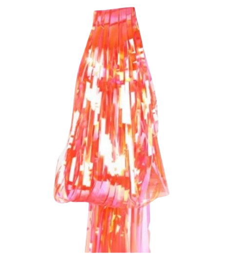 Дощик для фотозони 2x1 м Помаранчевий цукерковий (65422)