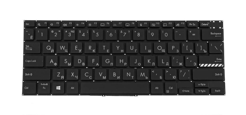 Клавиатура для ноутбука Asus X3400PA с подсветкой клавиш (0KNB0-1604RU00)