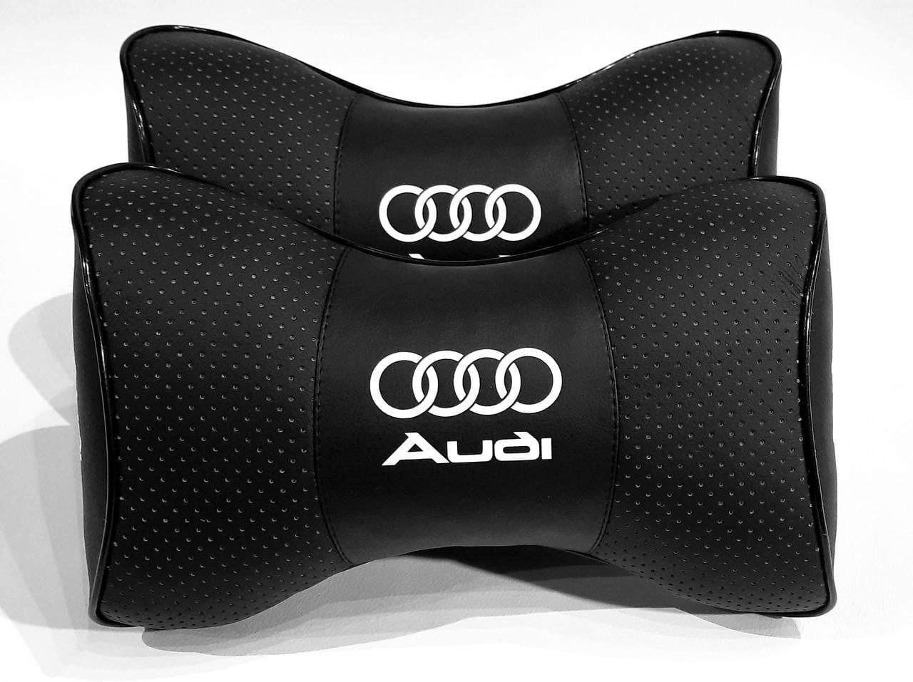 Подушка на подголовник авто Audi 2 шт. (00132)