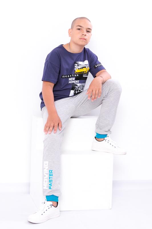 Штани для хлопчика Носи Своє 110 см Сірий (6074-057-33-v0)