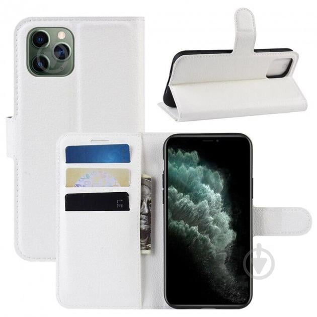 Чохол-книжка Litchie Wallet для Apple iPhone 11 Pro White (hub_sAix21045)