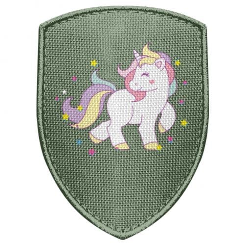 Шеврон-щит Единорог в звездах (17672834-29-79127)