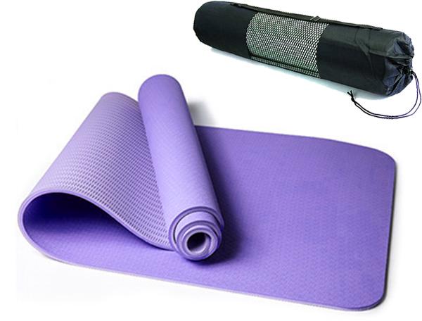 Коврик для йоги EasyFit TPE+TC 183х61 см с чехлом Сиреневый/Светло-сиреневый (EF-PV6) - фото 1 Коврик для йоги EasyFit TPE+TC 183х61 см с чехлом Сиреневый/Светло-сиреневый (EF-PV6) - фото 1