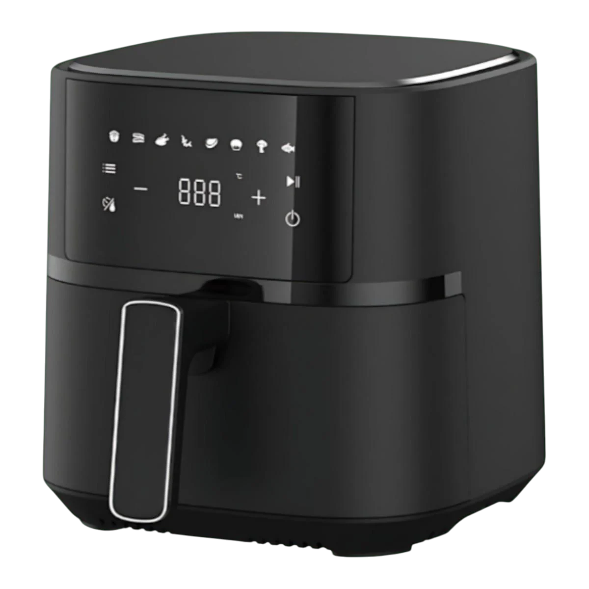 Аэрогриль Crownberg CB-5544 с сенсорным управлением и таймером 2000 Вт 6 л (є 143)