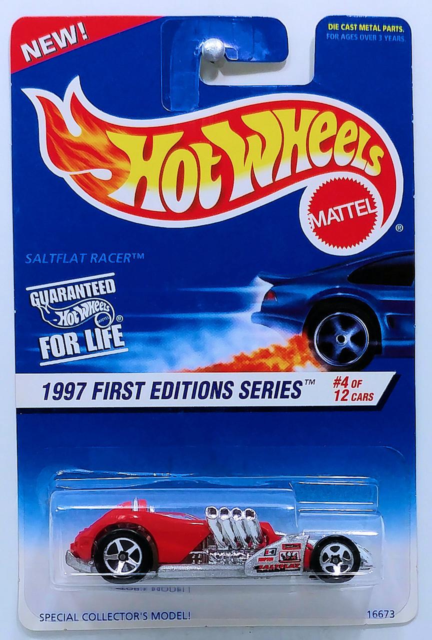Игрушечная машинка Hot Wheels Saltflat Racer 1997 First Editions №520 (16673)