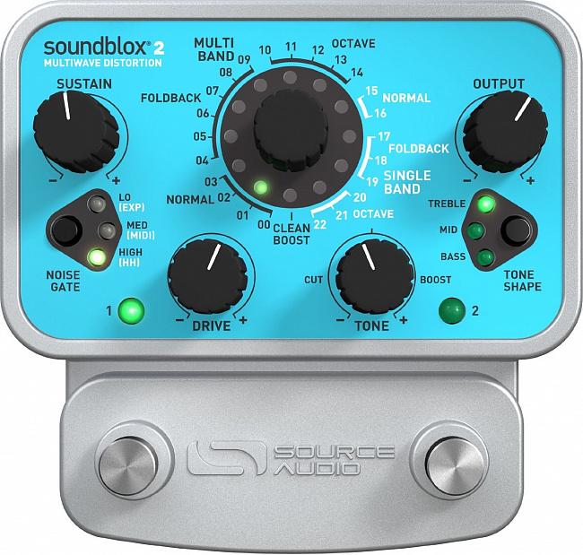 Гитарная педаль эффектов Source Audio SA220 Soundblox 2 Multiwave Distortion (20127)