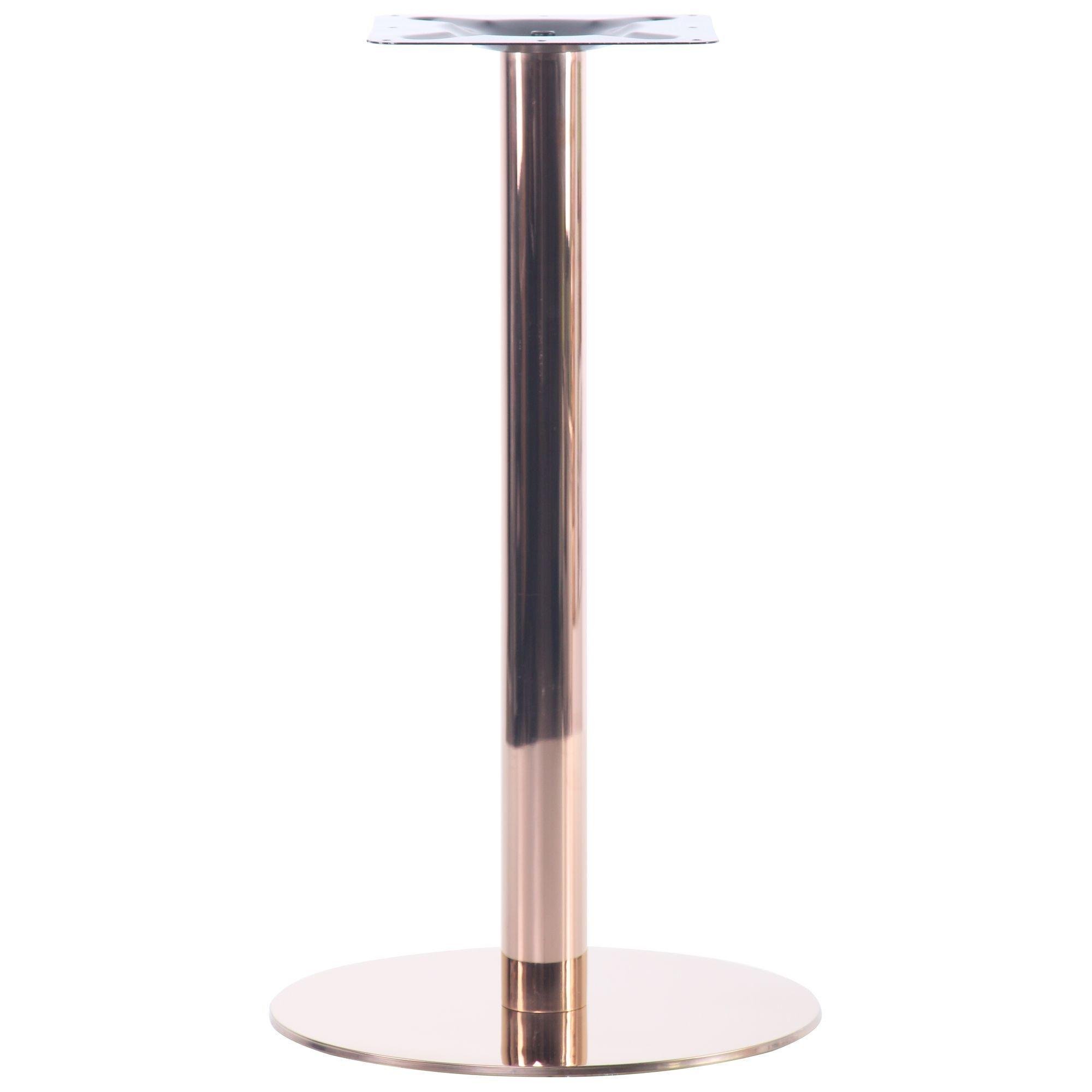 База AMF Verona rose gold для стола 720x240x400 мм сталь Розовое золото