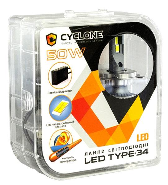 Лампа Cyclone LED 9006 5500K Type 34 (6838) 1 шт.