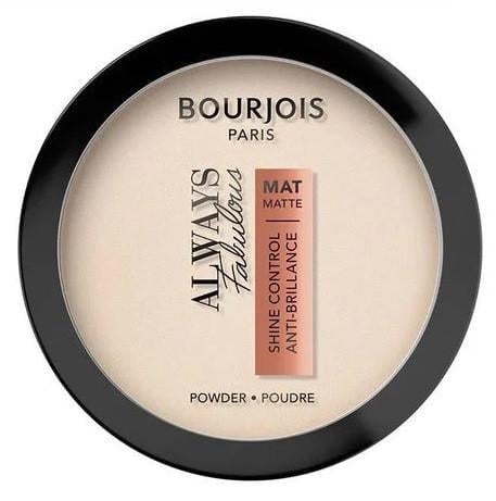 Пудра для лица матирующая компактная BOURJOIS Always Fabulous Matte Powder 050 Porcelain 10 г (2198556274)