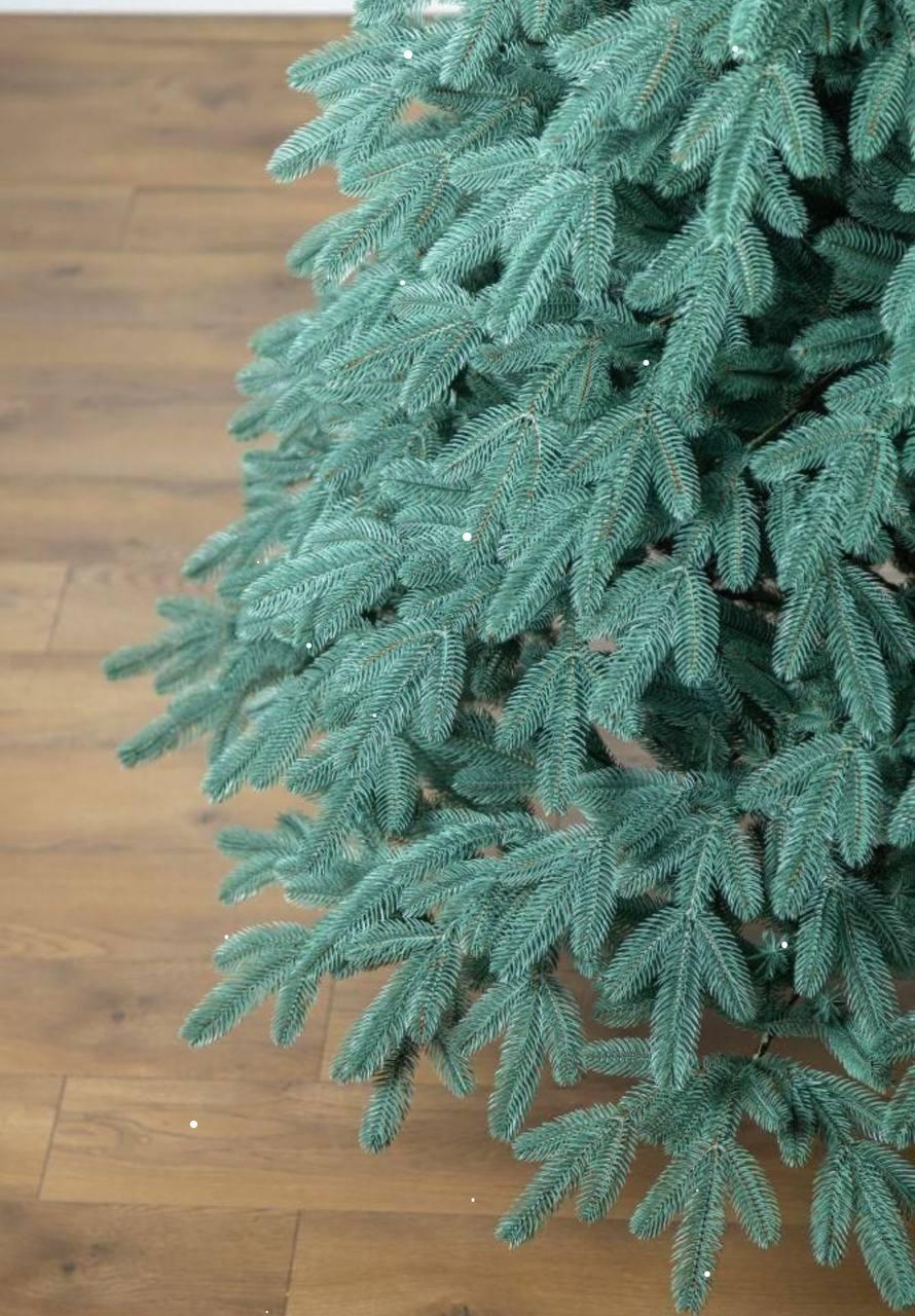 Штучна ялинка Лапландська лита з металевою підставкою 1,80 м Блакитний (NYT15116) - фото 5