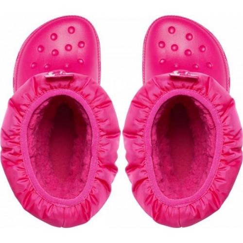 Сапоги зимние Crocs Neo Puff р. 32-33 Candy Pink (18175836) - фото 4