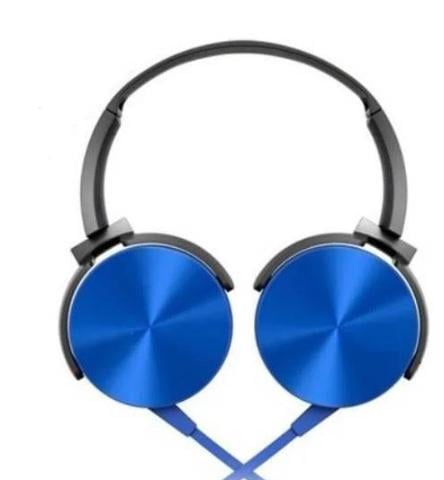 Наушники компьютерные Extra Bass MDR-XB450 для прослушивания аудио Blue (000023158)