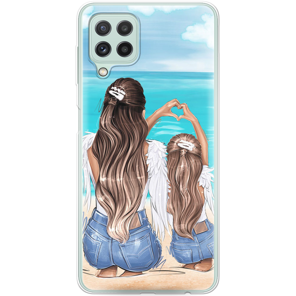 Чехол Boxface Samsung A225 Galaxy A22 Family Vacation Прозрачный силикон (42748-up2380-42748)