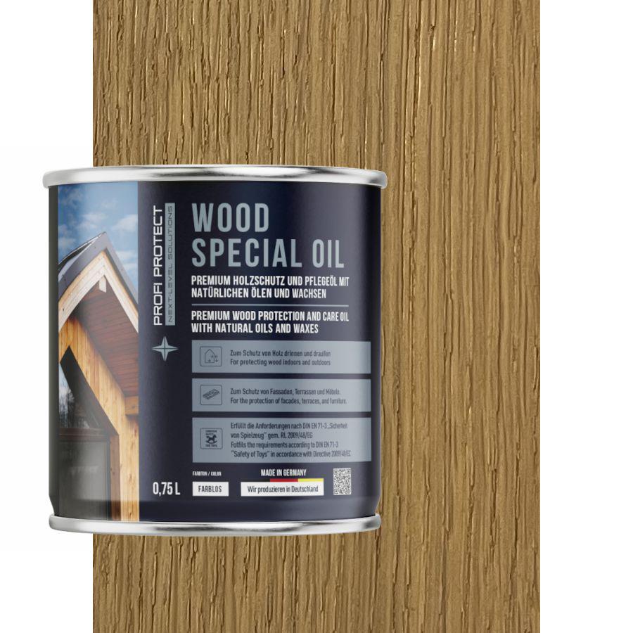 Масло для террас ProfiProtect Wood Special Oil с воском 0,75 л Sand-eiche (20757875)