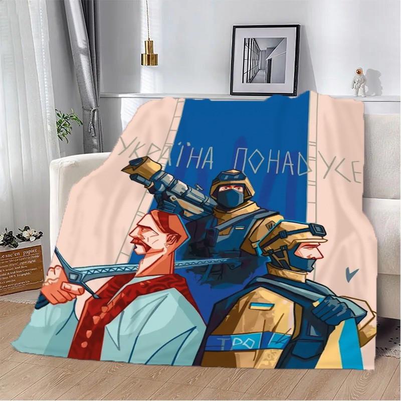 Плед 3D патріотичний Україна понад усе 10629 135х160 см (10629 )