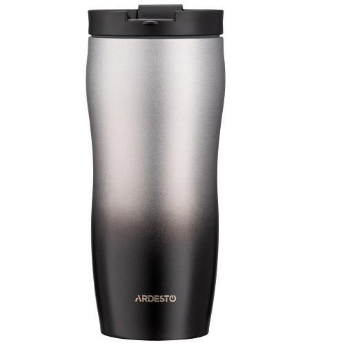 Термокружка Ardesto Metallic AR2645BM нержавеющая сталь 450 мл Черный (585754)