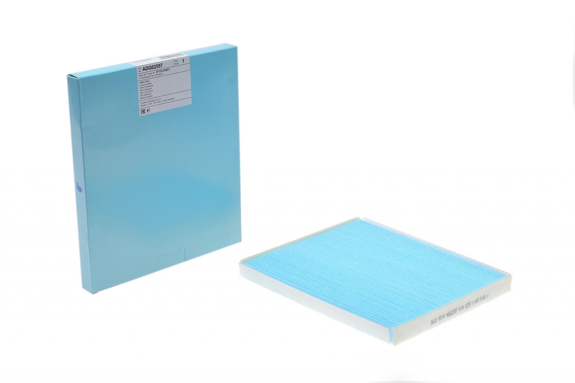 Фильтр салона BLUE PRINT для Hyundai Accent III/i30 05- ADG02557)