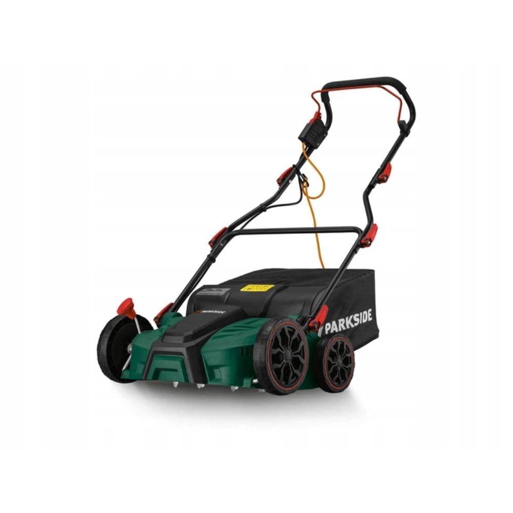 Скарификатор-аэратор электрический 2в1 PARKSIDE PLV 1500 1500 Вт 36 см/травосборник 50 л