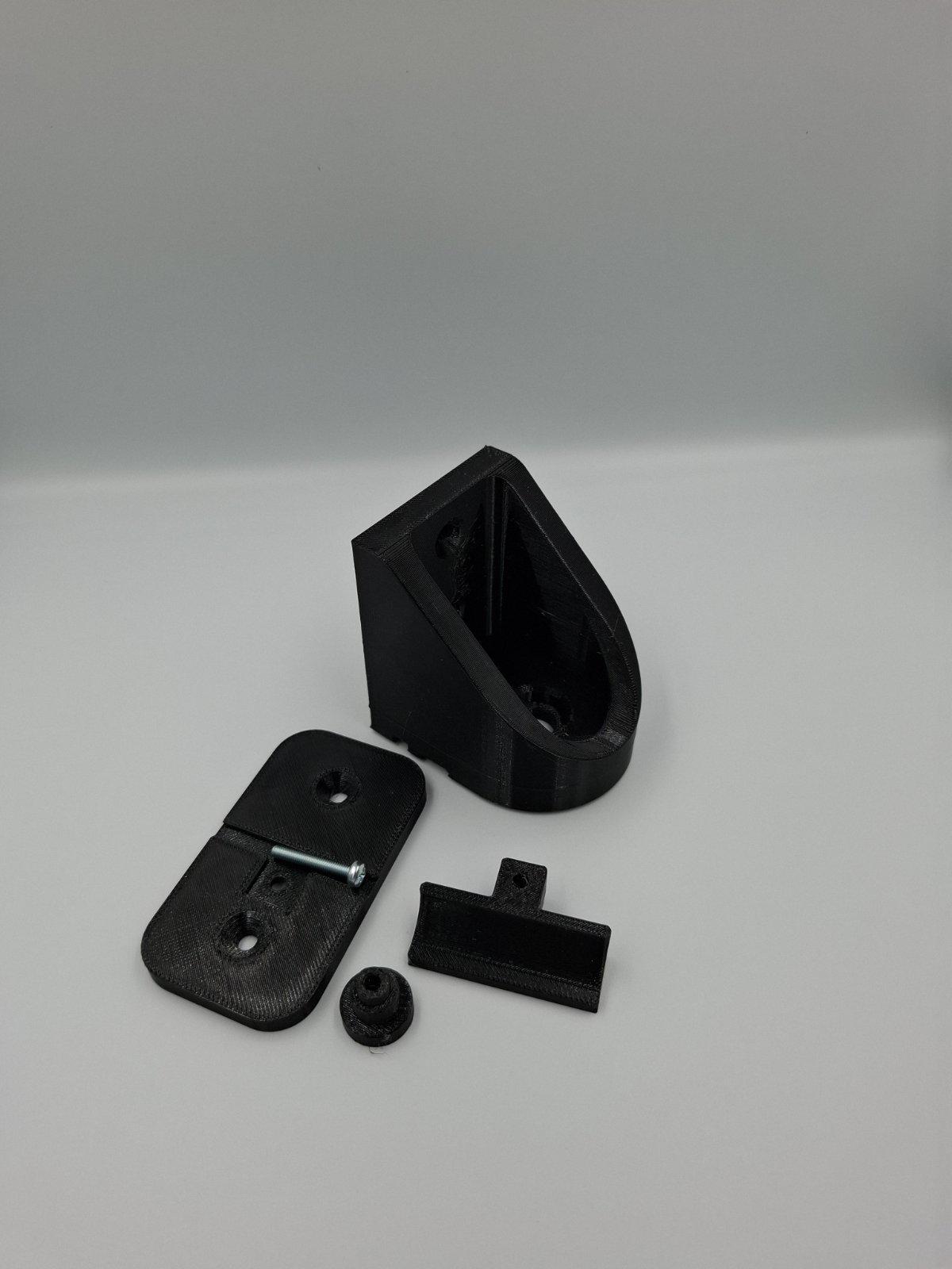 Крепление настенное для PlayStation 5 Slim Digital Edition Черный (0588-1)