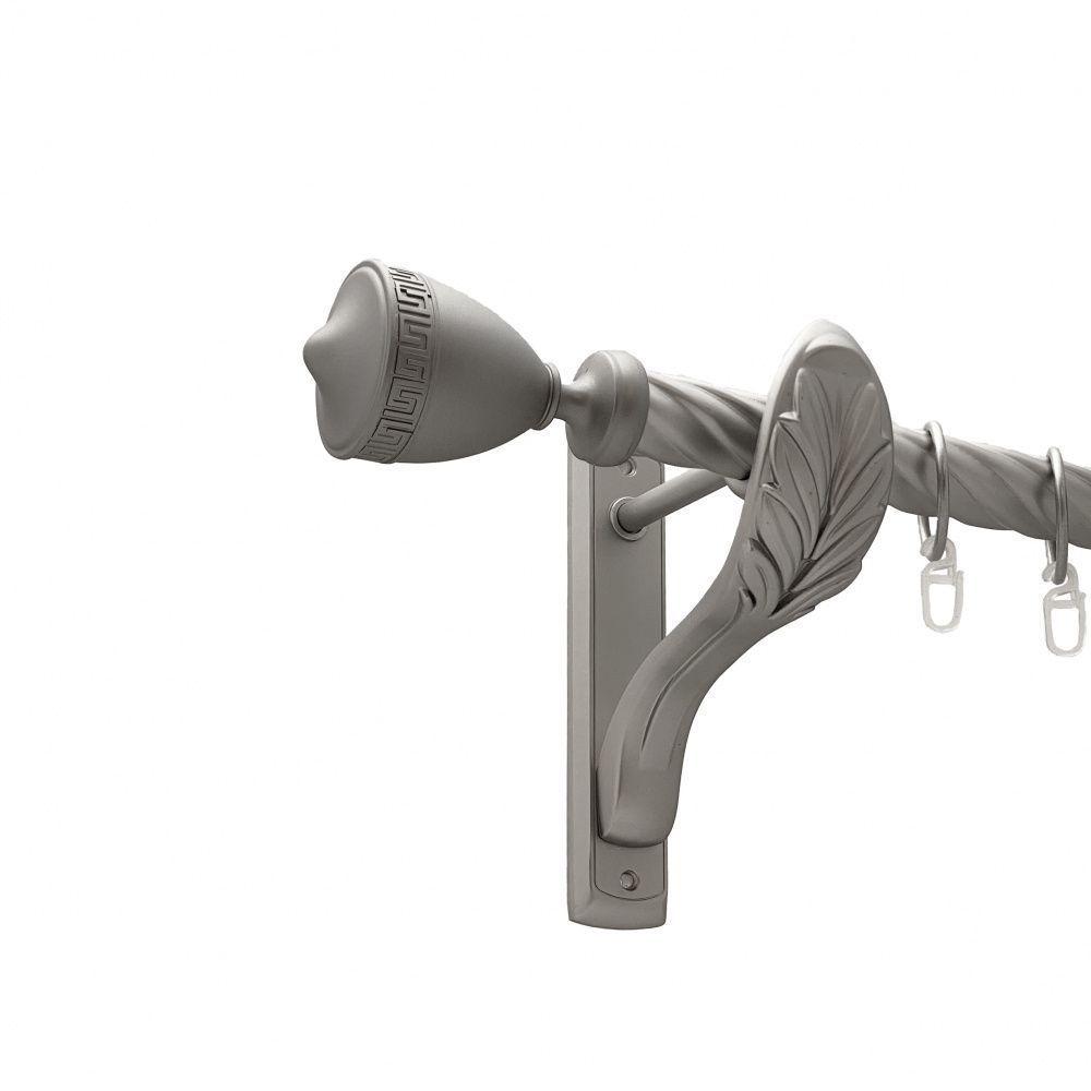 Карниз Orvit Афина однорядный скрученный 25 мм 240 см Сатин (00-00011365)