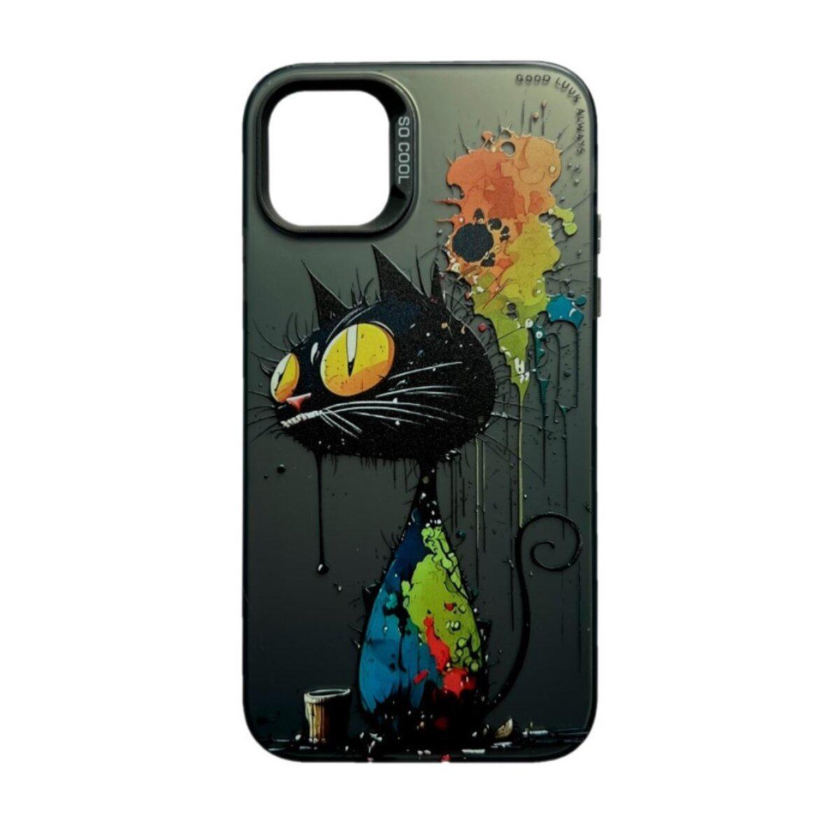 Противоударный чехол для Apple iPhone 13 Pro So Cool Print / Cat