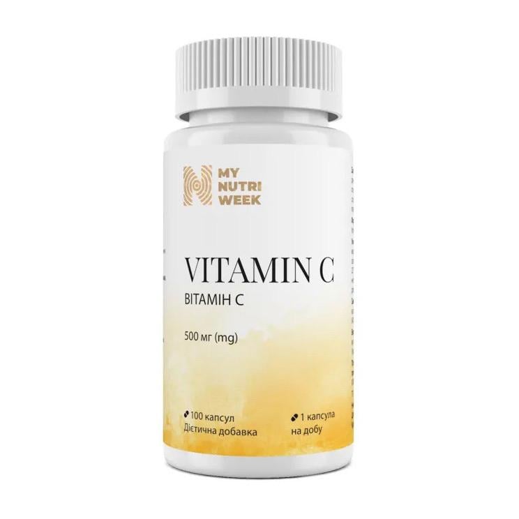 Витамин C My Nutri Week Vitamin C 500 100 капс.