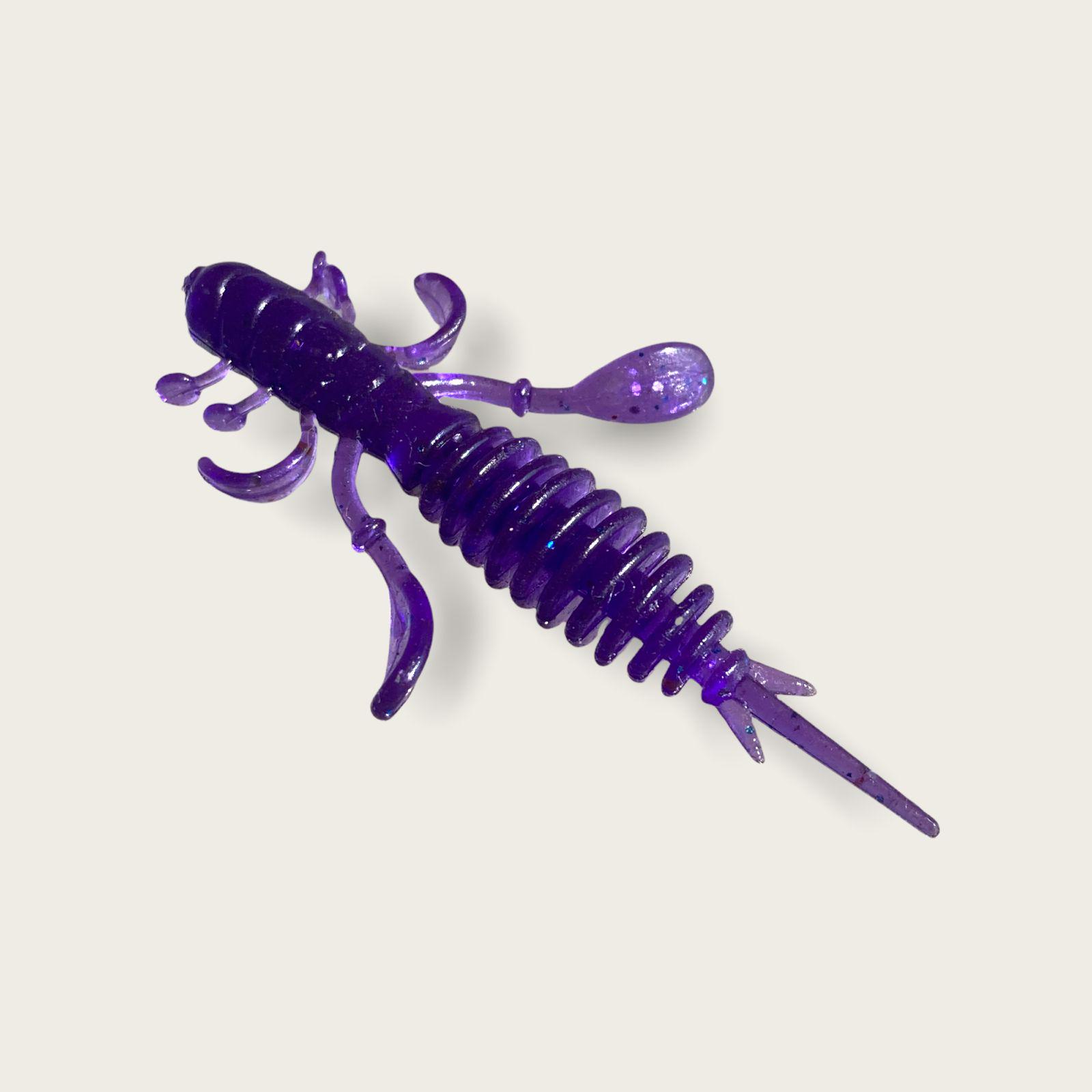 Приманки Big Baits Bouncy речная серия 2,0" 8 шт. # 109 Dark Violet (2204109) - фото 6 Приманки Big Baits Bouncy речная серия 2,0" 8 шт. # 109 Dark Violet (2204109) - фото 6