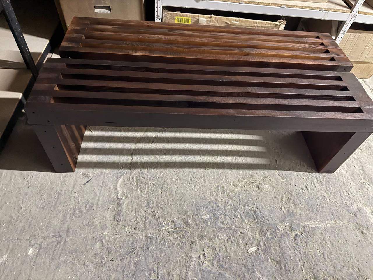 Лавка паркова/садова з натурального дерева (2609184954) - фото 3