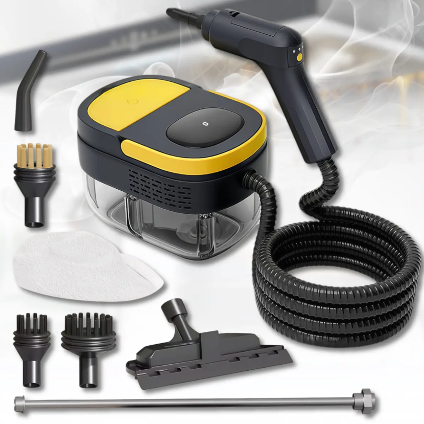 Пароочиститель 2500 Вт бак 1600 мл Желтый