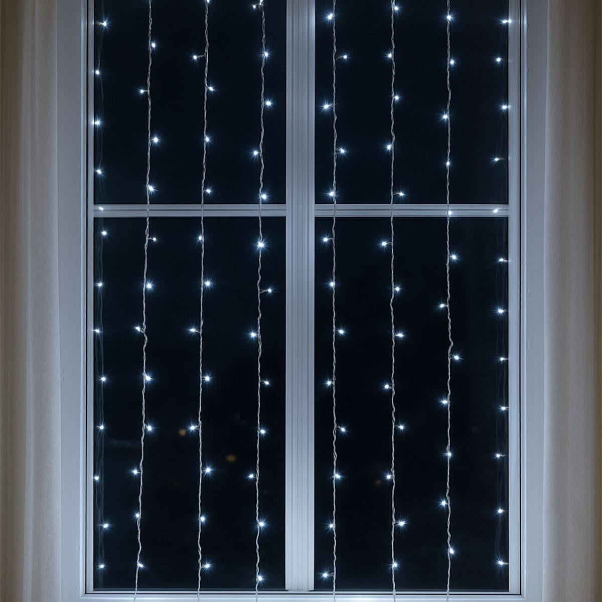 Гірлянда Штора 80 LED 2х2 м Білий (ZWM2280LEDW)