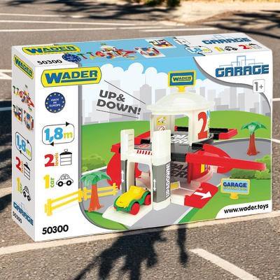 Игровой набор Wader Гараж с лифтом 2 уровня (G_50300) - фото 2 Игровой набор Wader Гараж с лифтом 2 уровня (G_50300) - фото 2