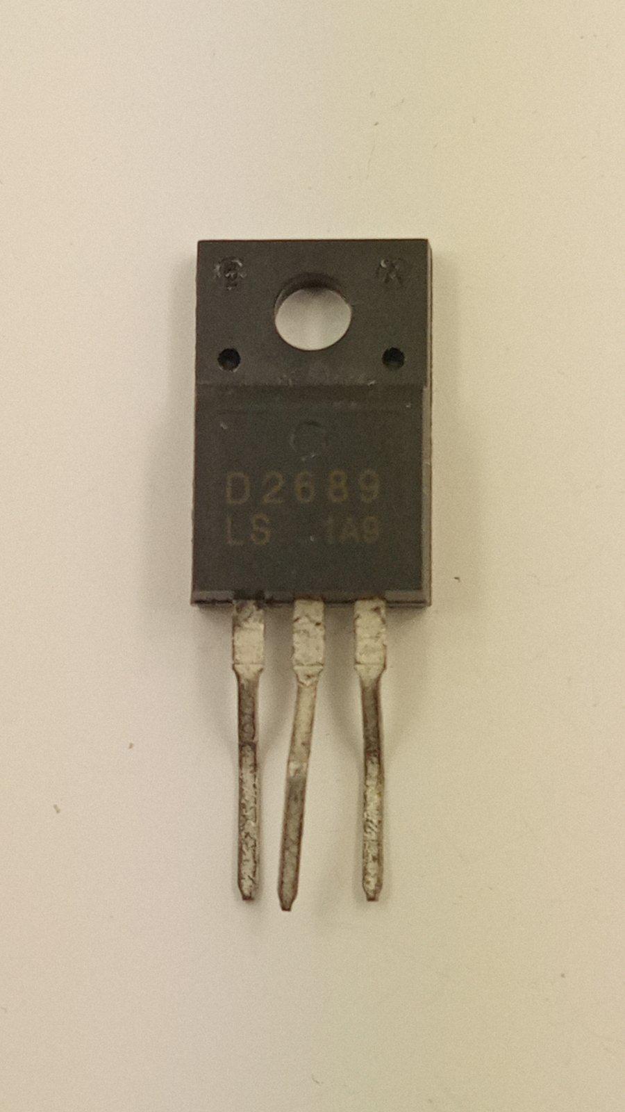Транзистор 2SD2689LS npn 1500V 10A TO-220FI (03272)