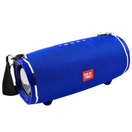 Колонка Bluetooth TG187 Blue - фото 2