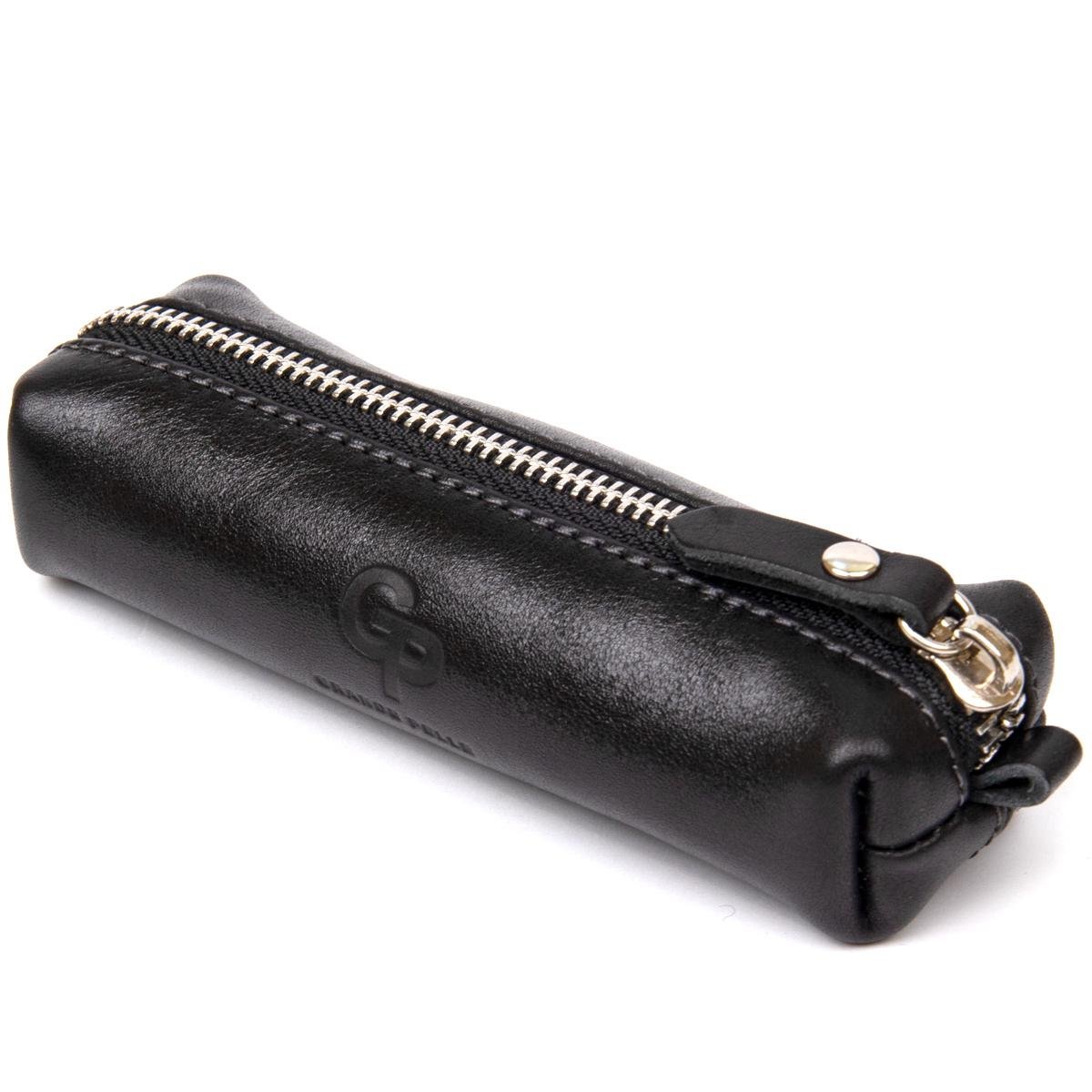 Ключница кожаная GRANDE PELLE 11387 Черный