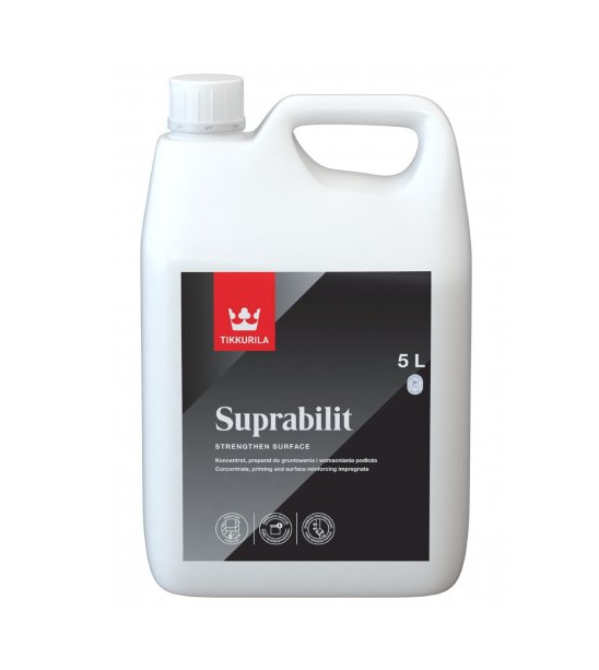 Грунт для впитывающей поверхности в интерьере TIKKURILA Suprabilit 5 л (2452584084)