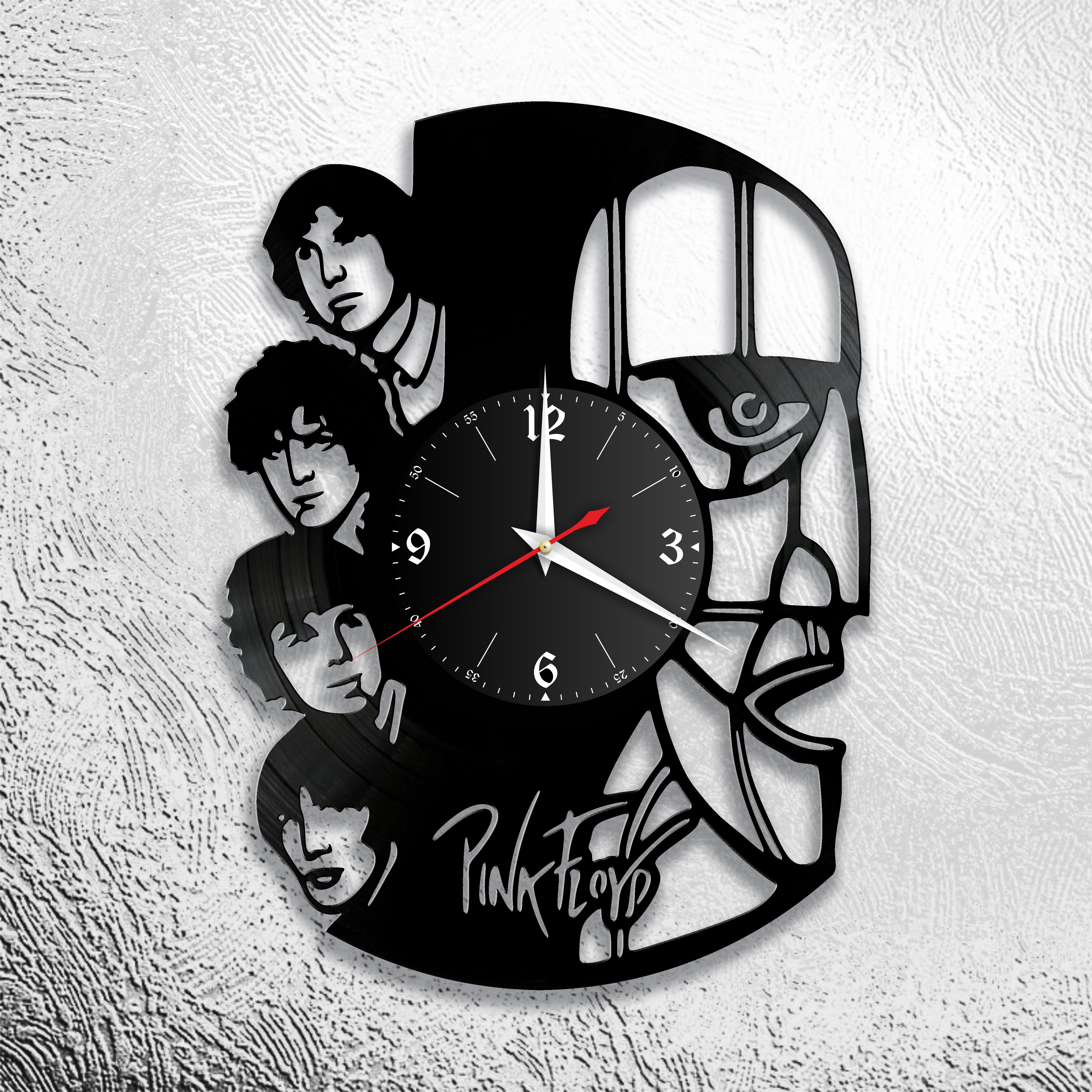 Часы настенные Pink Floyd 0689 из виниловой пластинки