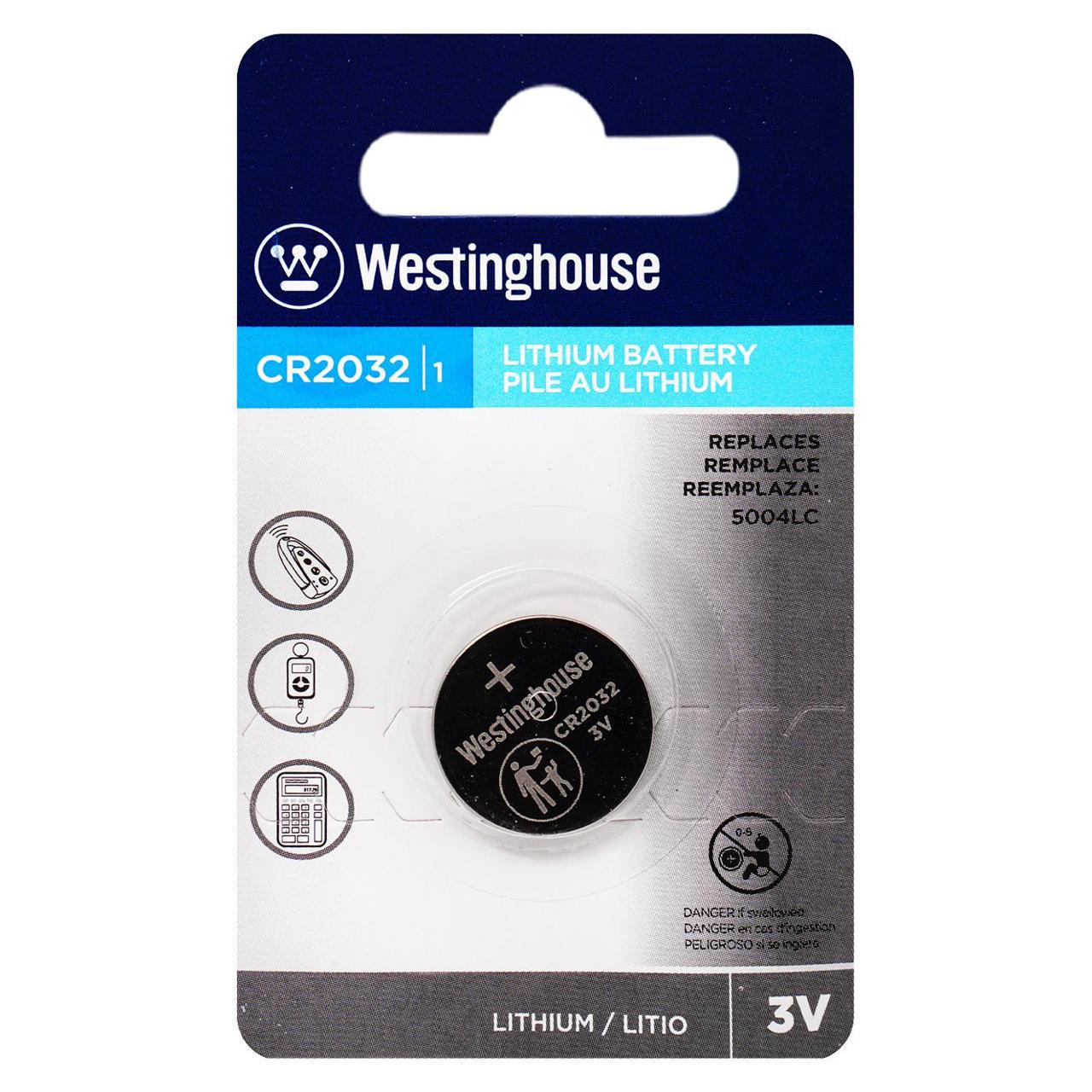 Батарейка Westinghouse CR2032 3V Lithium Battery (2197649355)
