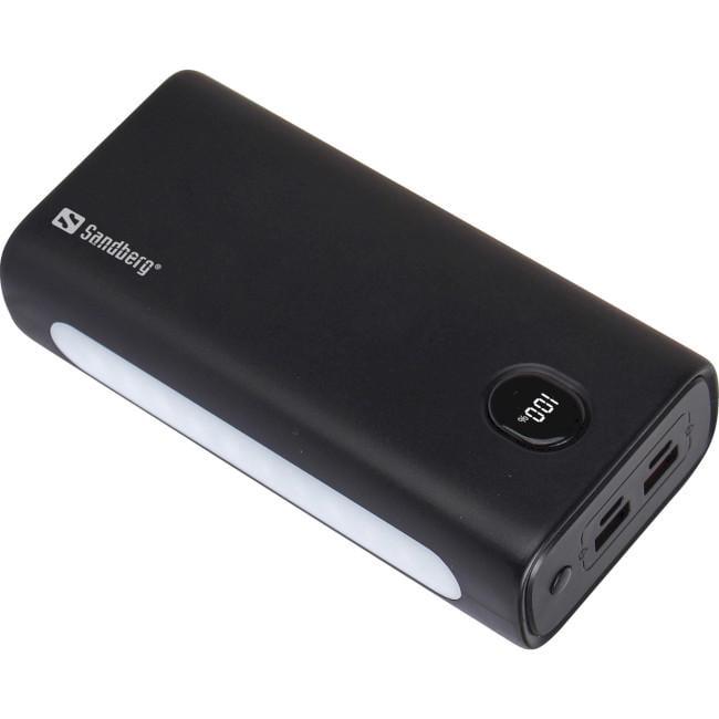 Повербанк Sandberg USB-C PD 20 Вт 30000 mAh Черный (420-68)