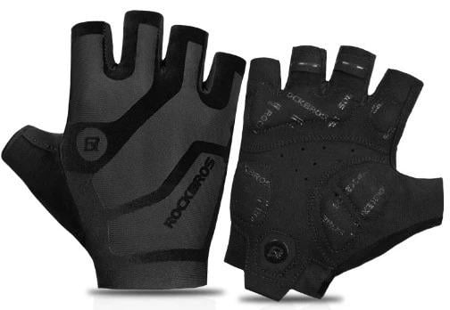 Велоруковички без пальцев с гелем SBR RockBros S196 XXL Черный (807236770)