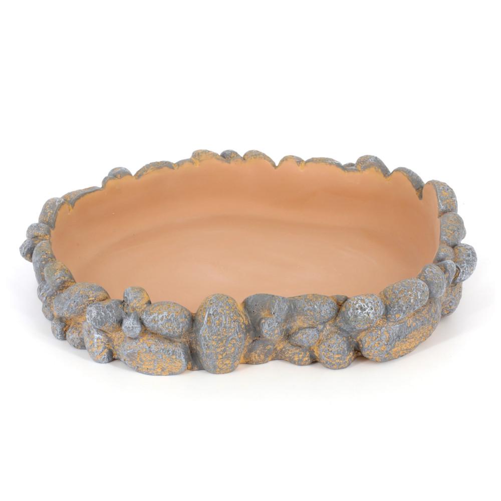 Поилка для рептилий Hobby Drinking bowl Pebbles M 21x16x3,5 см (HB36401)