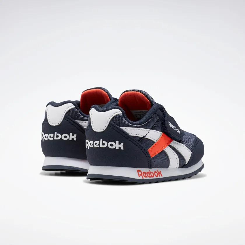 Кроссовки Reebok Royal Classic Jogger 2 р. 6/22/14,7 см Collegiate Navy/Orange/White (13714647) - фото 5