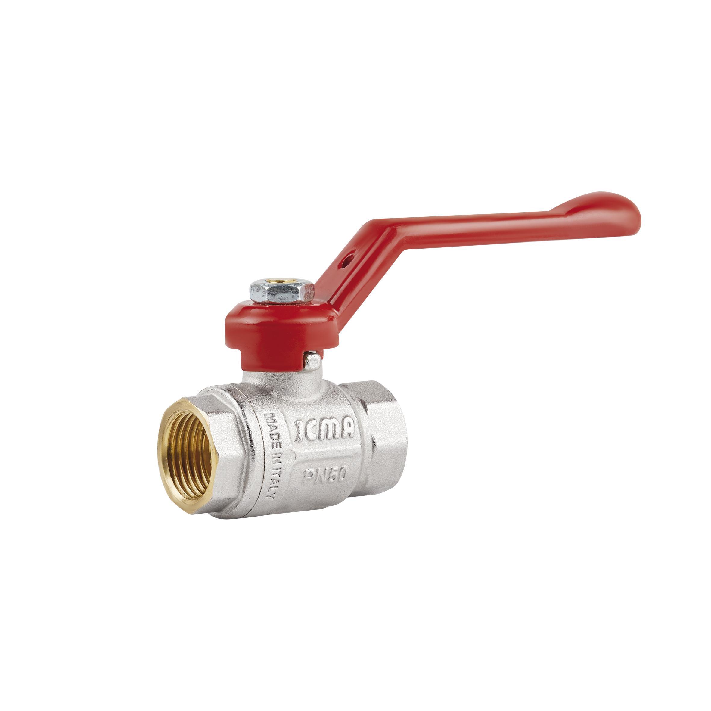 Кран шаровой Icma 1/2" прямой №350 (15518)