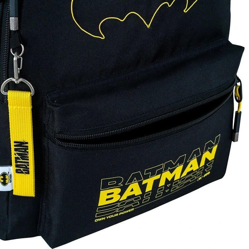 Школьный рюкзак подростковый KITE Education teens DC Comics Batman LED 19 л Черный DC24-2575M (LED) - фото 9