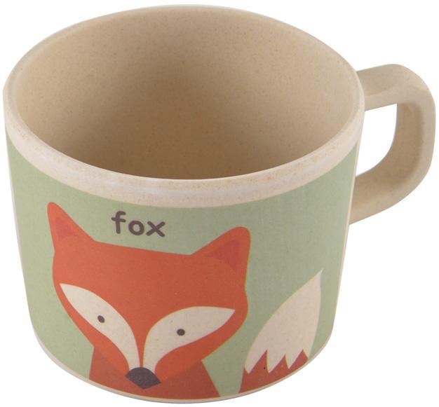 Кружка детская Fissman Лисенок 225 мл из бамбукового волокна (FN-SC-8343)