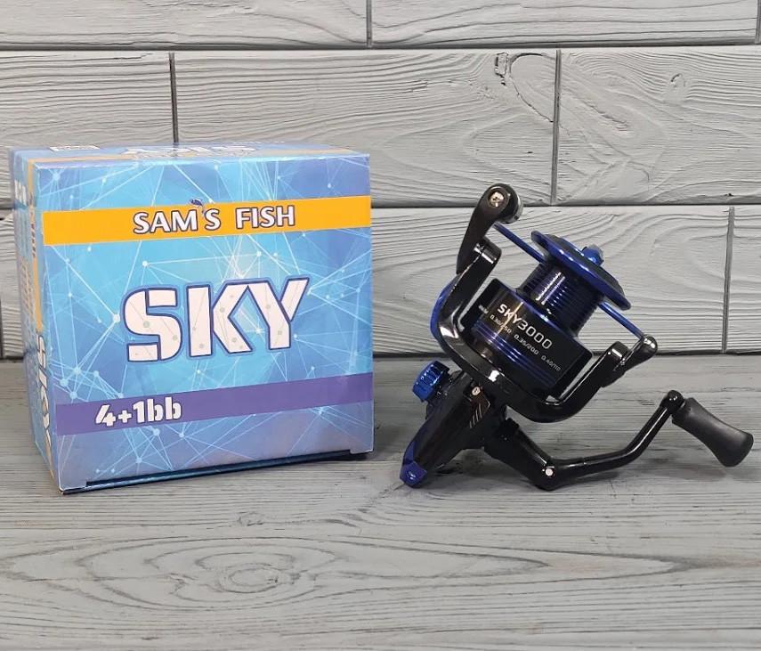 Катушка рыболовная Sams Fish Sky 3000 4+1bb SF24156-3 - фото 5