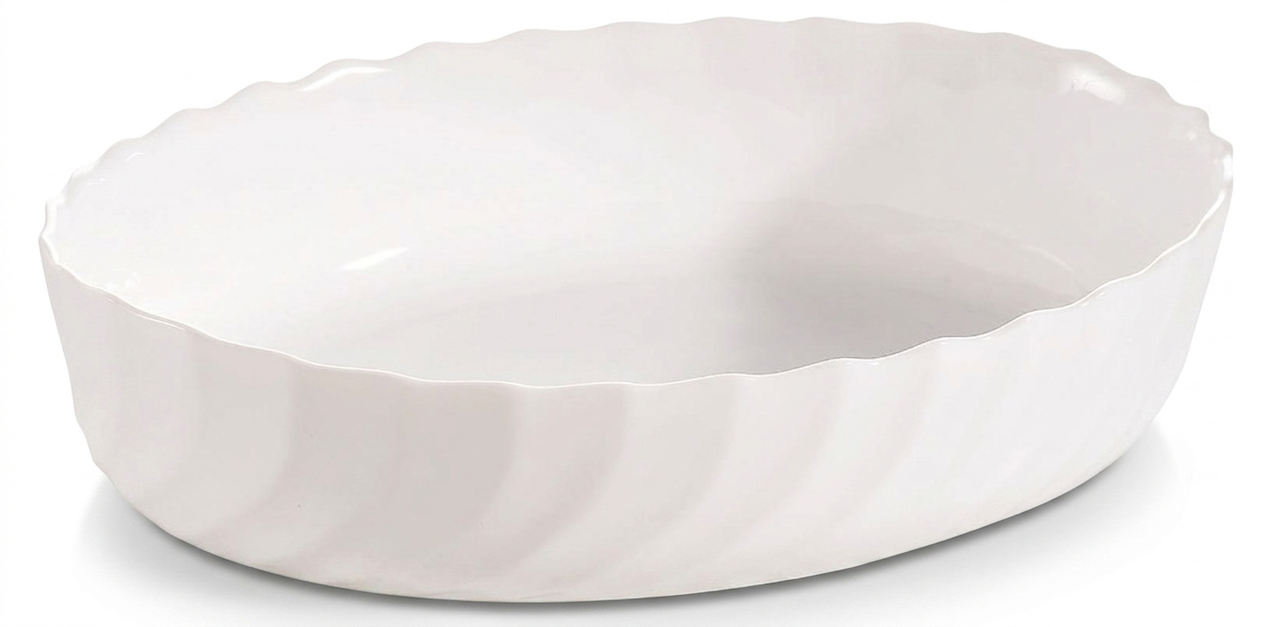 Форма для запекания Luminarc Smart Cuisine Trianon овальная стеклокерамика 22х16 см Белый (P4017)