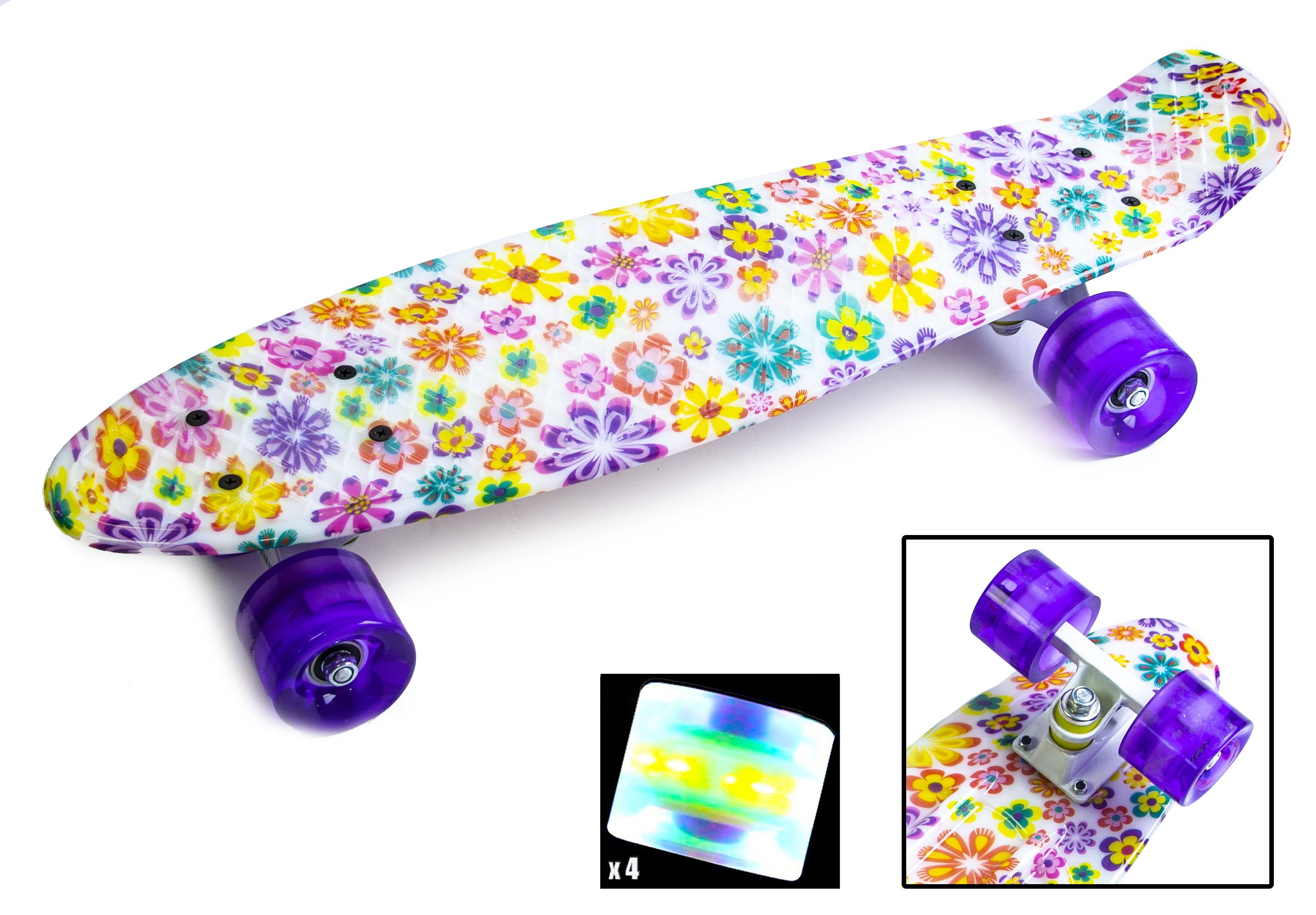 Пенниборд SkateX Penny Gamma Flowers 22" Пенниборд SkateX Penny Gamma Flowers 22"